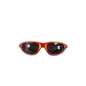 Chino 16145 Orange Plastic Brown Lens Sunglasses